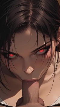 Lara Croft em busca do melhor pênis para adaptação por IA