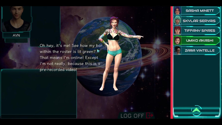 Stranded in Space - Chatting with the Girls (AVN Teller) Stranded in Space - Chatting with the Girls (AVN Teller)