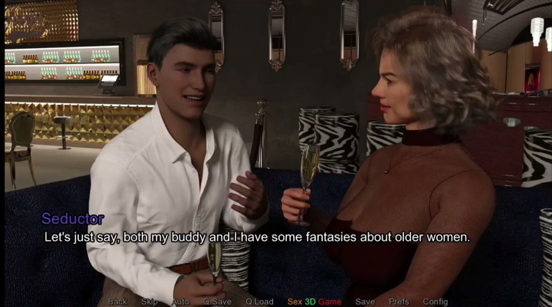 Seductor: Olgun kadınla seks barda buluştu