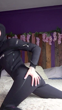 Surprise Wetsuit Reveal to Distract My Boyfriend
