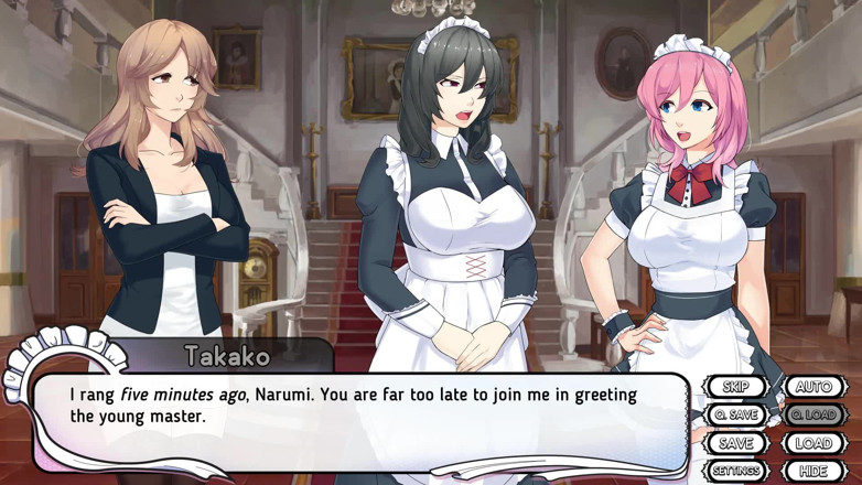 Dirty GamesXxX: Maid Mansion: rich master and his asian house maids, beautiful...
