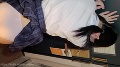 Japonica study book: Великий член вставляється сиро в спітніле тіло дівчини, яка повертається додому з коледжу на вході