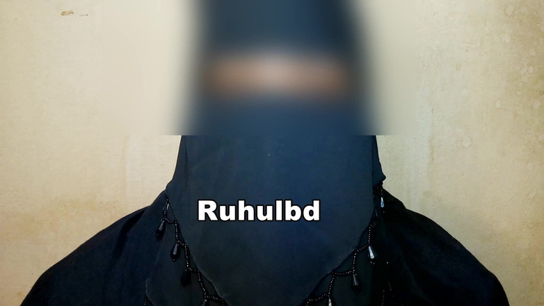 Ruhulbd: Burqa oblečená dívka ze Saúdské Arábie přijde do domu šukat za...