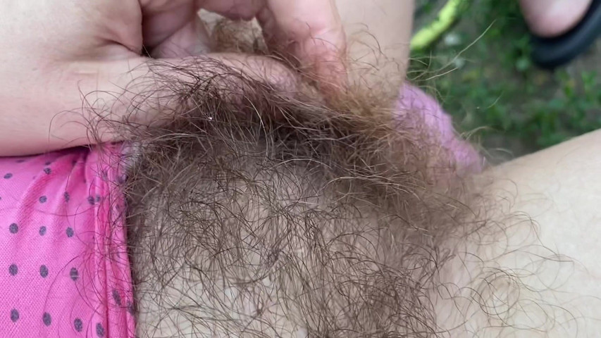 New Hairy Pussy Big Clit Compilation Closeup (Cute Blonde 666)