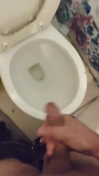 Cumming in the Bathroom