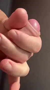 Close-up Cock Xiscoxx Releasing Milk