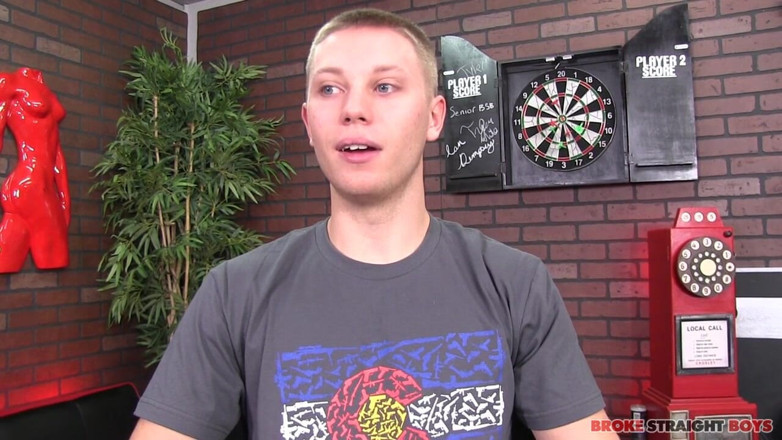 Broke Straight Boys: Zak Parker Loses His Ass Cherry Online