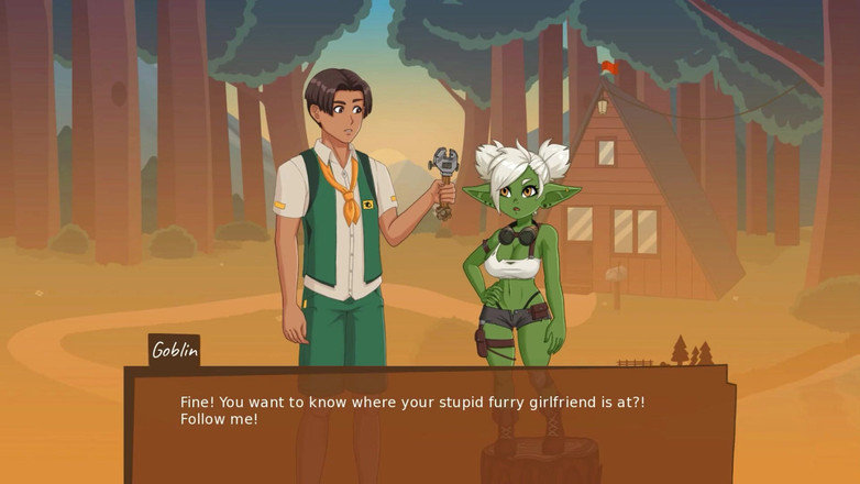 LoveSkySan69Real: Camp Mourning Wood - Část 21 - Hentai Goblin Girl od Loveskysanhentai