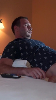 Sweaty Blowjob for a Tall and Handsome