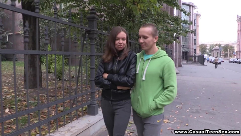 Casual Teen Sex: Penembak straight dientot beruntung