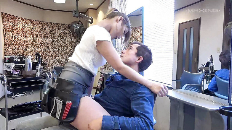 Raptor Inc: Schmutziger schönheitssalon, wo die schöne gÃ¤tnkerin ihre magie bearbeitet - haruka...