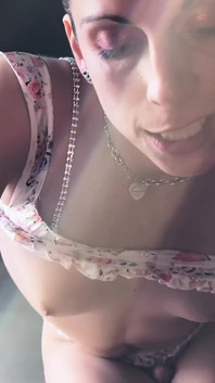 Skinny Trans Slut BBC Suck