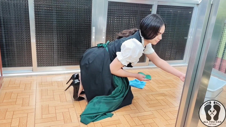 All You Can Fetish: Bavarian Fantasy – Latina in a Dirndl, Wet and Messy House...