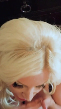 Stunning Blonde Brittany Andrews Swallows Keiran Lee's Cum!