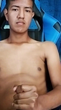 Joven Latino Se Corre