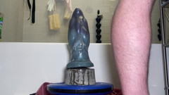 Turtlewax: Šílený protažení na mém xxl průzkumu dildo Dildo v Kosmiku