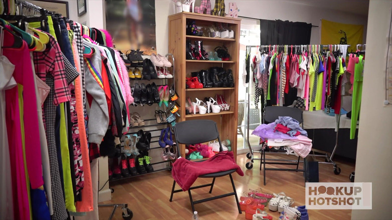 HookUp HotShot-BTS: Bts - Skinny Karla Kush Is Horny for Bryan Gozzling's Rough...