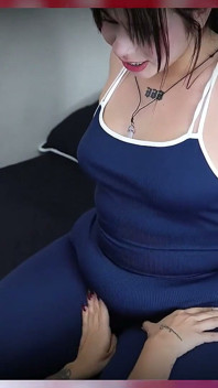 Fucking My Girlfriend's Delicious Pussy After the Gym. Lesbian Porn with Strapon - Sweetkimmi