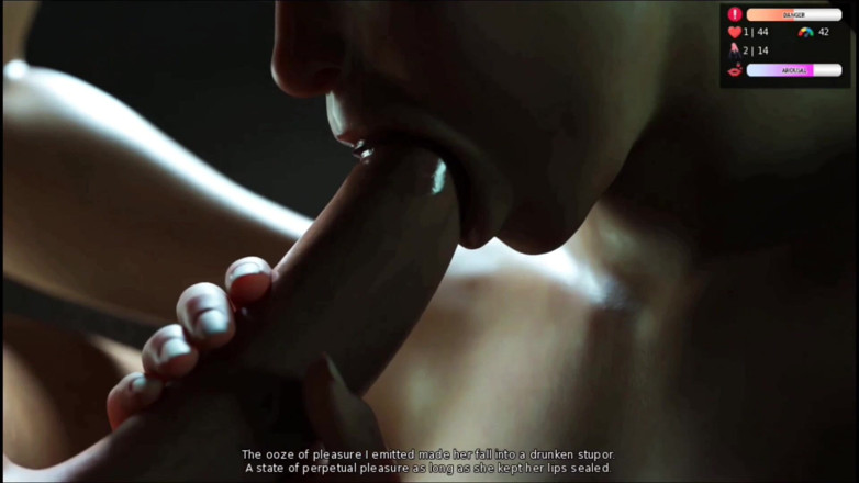 Introvert gamer: ブロンドのセクシーな巨乳女のメレディスと激しくセックス
