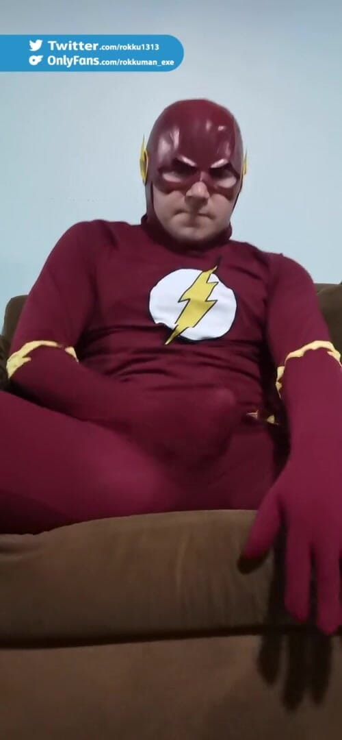 Rokkuman: Masturbare cosplay Flash Latino Masturbare Chilno