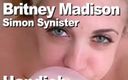 Edge Interactive Publishing: Britney Madison e Simon Synister punheta com bubblegun facial