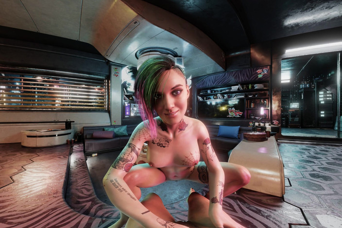 VReal_18K: ジュディ・アルバレスは本当にVのアパートに泊まりたいんだ!