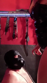 Latex - Toilet-slave Forced Feed Peeplay #13