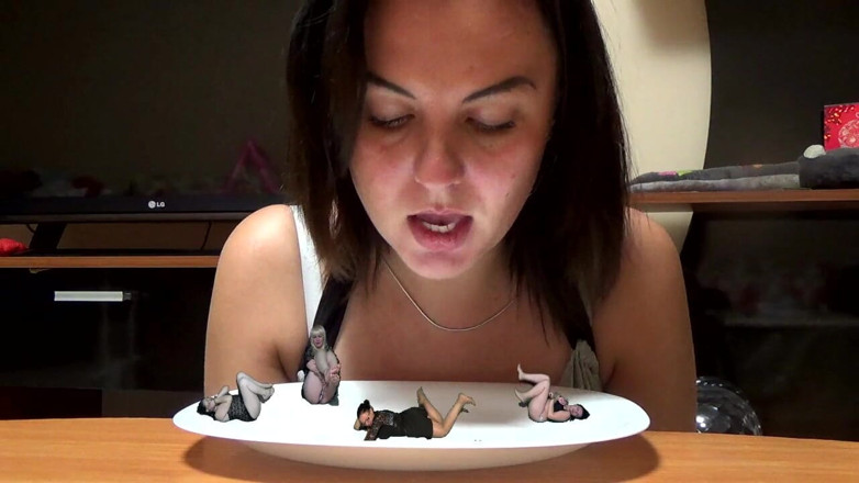 Goddess Misha Goldy: 나는 4 명의 소녀를 먹을거야. Mmm Yummy!