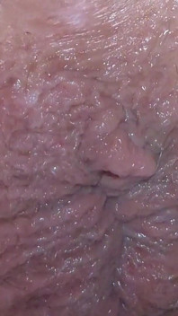 Extreme Closeup Dildo Anal Creampie