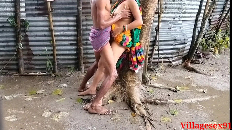Villagesex91: Desi indická vesnice venkovní Chudai