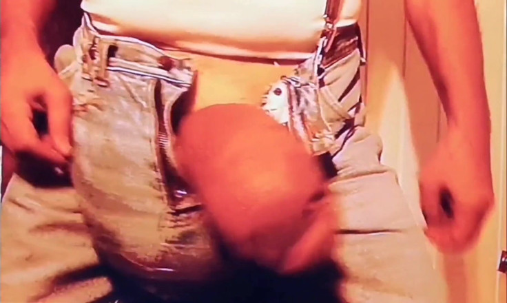 Monster_Meat_: Bouncing outside and inside jeans