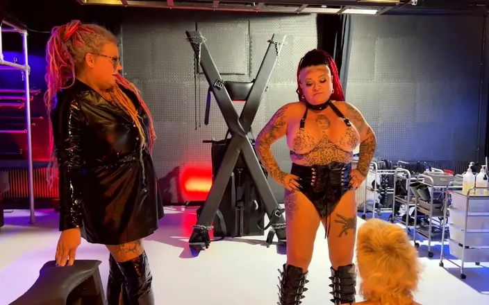 Domina Dark: Her Cunt Gets Wet From the Whip
