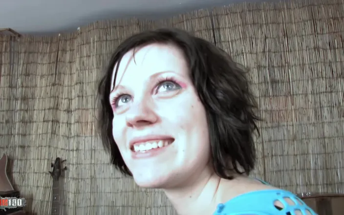 MMM100: First Porn Video for a Cute French Girl with Spanish...