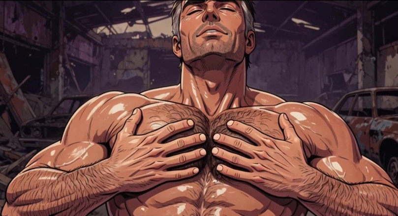 Erotic Man: Анимация с горячими потными мужчинами