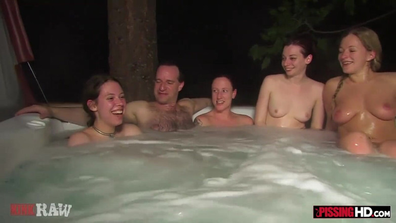Pissing HD: Pee play at the cabin in the woods