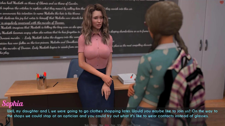 Visual Novels: Een vrouw en stiefmoeder deel 72
