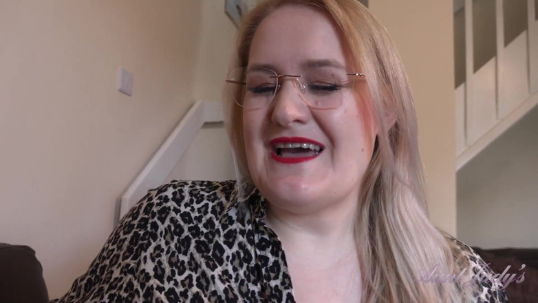 Aunt Judy's: Auntjudys - Twój cycata BBW seksuolog Becky ssie twojego kutasa