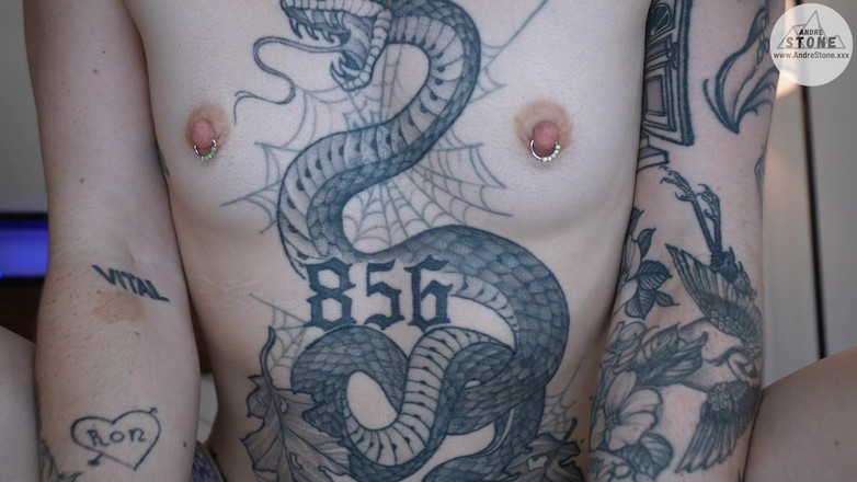 Andre Stone: Tatuerade bedövning Salem Nox sväljer enorm sats