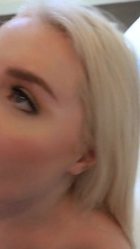 Petite Blonde Haley Spades Gets Fucked by Asian Mailman - Tiny White Girl Vs Big Asian Cock