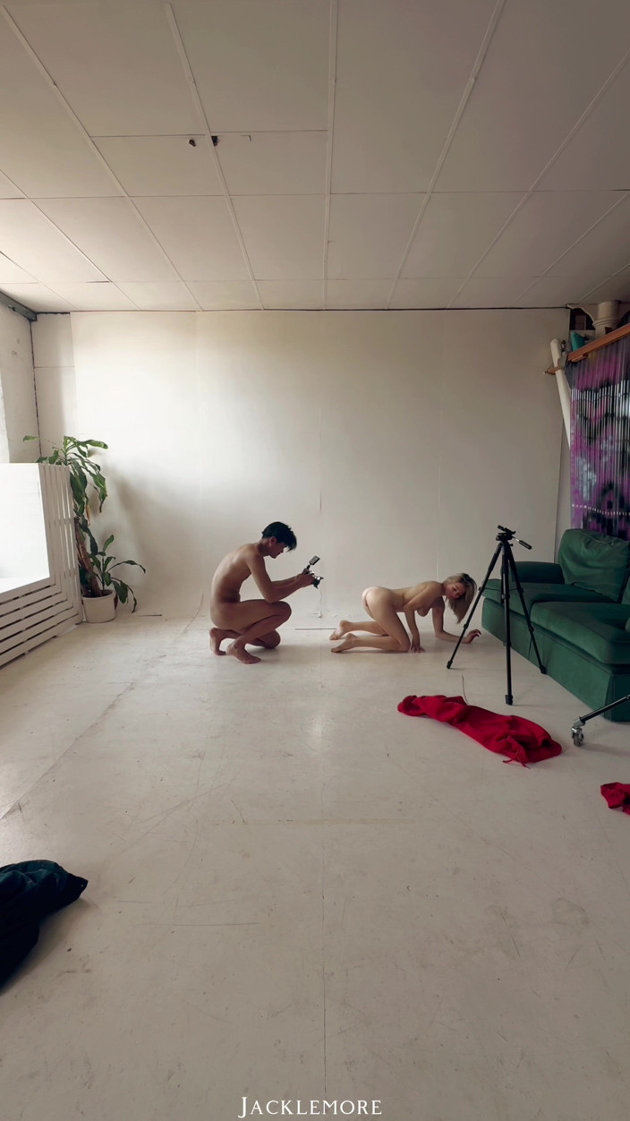 Jacklemore: Bts Dolly Love Photoshoot, Suck &amp; Fuck Raw in the Studio