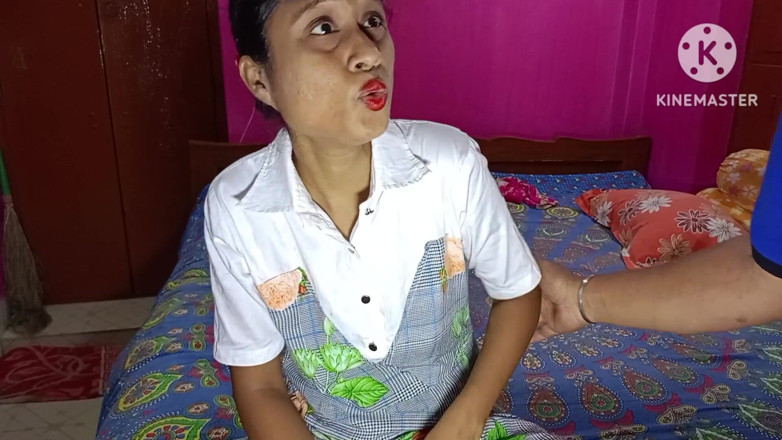 Bengali-coupel: Indian Bengali Pinki Vabi Today Sex with Stepbrother