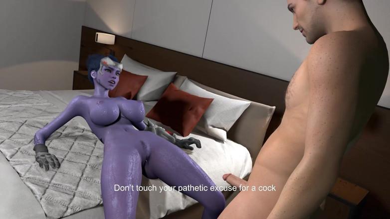 Wraith ward: Widowmaker'ın çıplak bir asistanı vardı - kadın egemenliği overwatch fantezisi