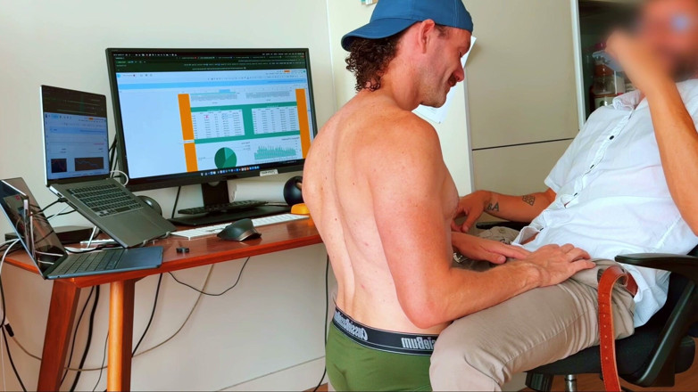 The Top Next Door: Breeding Fit Jock v My Desk