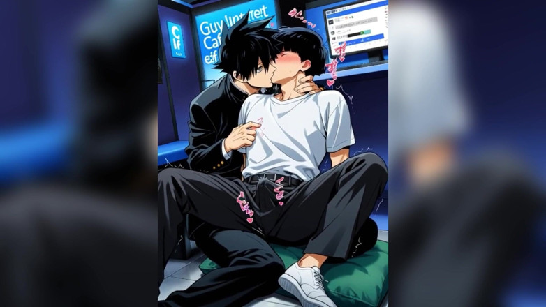 Gayming: Sert genç twink öğrenciyi sik