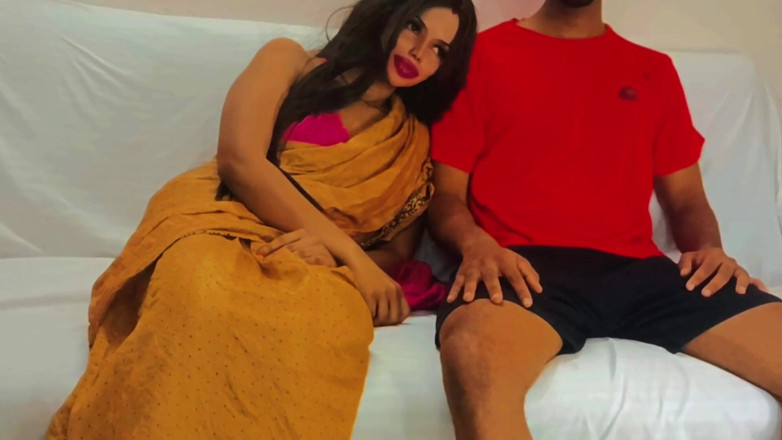 Priyanka_David: Hot Indian Bhabhi Priyanka Was Seduced by Stepson While Watching...