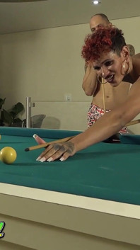 He Was Looser at Pool and Took the Trans Dick