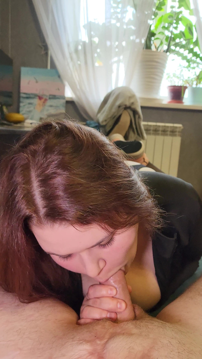 Peach Desert: POV Massive Cumshot on the Face and Hair of a...