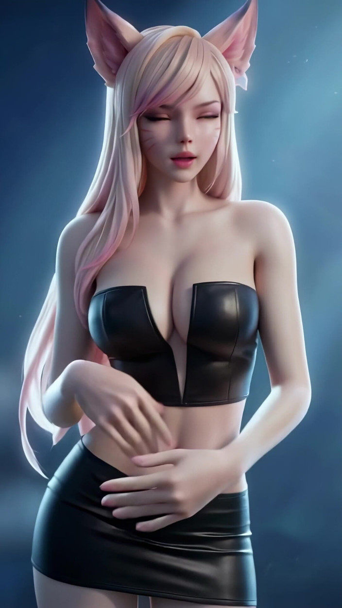 3D-Hentai Games: Ahri's Sexy Dance (the Black Eyed Peas - Boom Boom Pow)