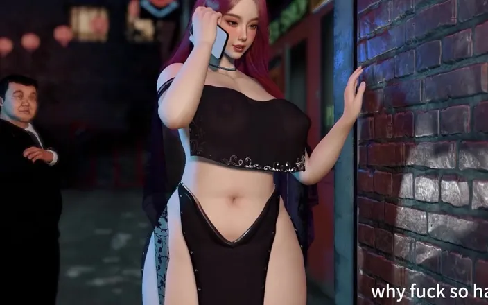 Why fuck so hard: 3D BBW Hot Asian MILF Naked Her Big Ass Cheating...