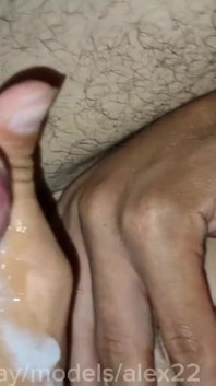 Incredibly a Lot of Sperm. Hard Fuck Femboy Without Condoms on the Sperm